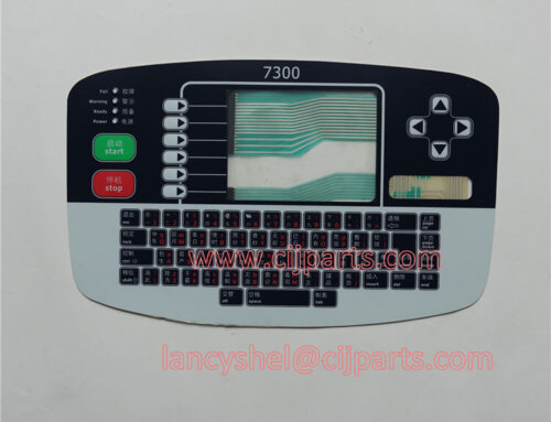 Linx 7300 Keyboard Membrane English Version