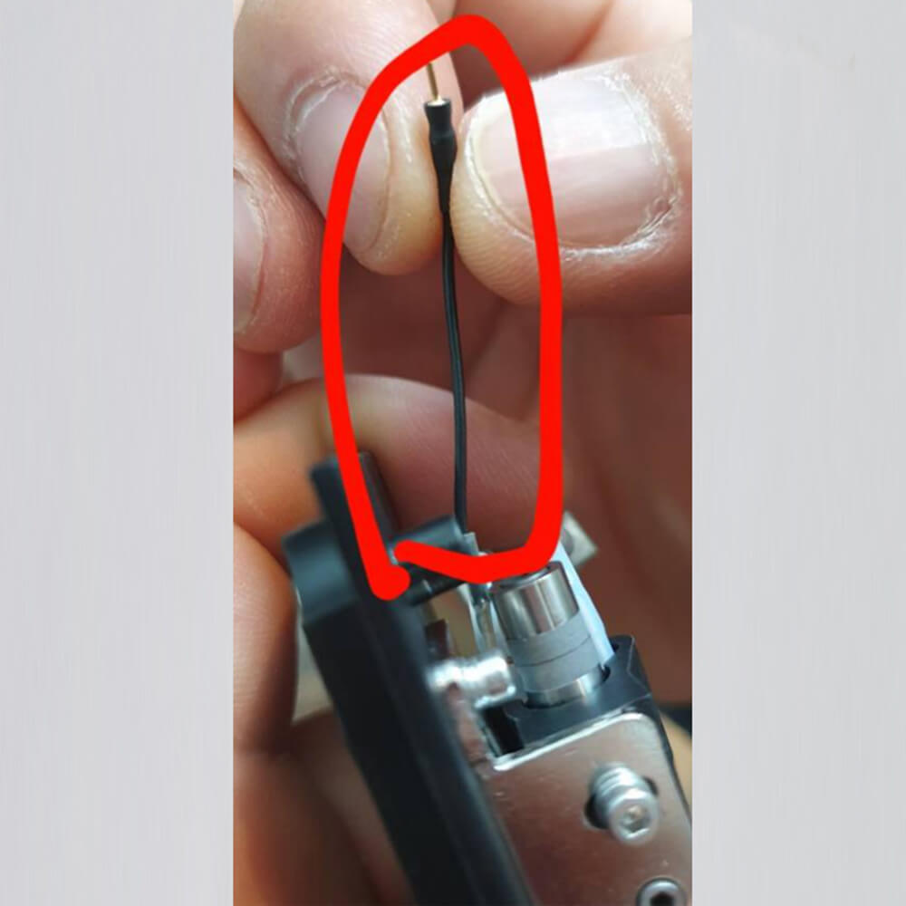 Videojet Nozzle Connection Line